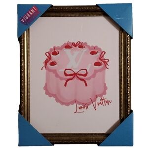 NWOT Vibrant Visions Louis Vuitton Themed Cake Art